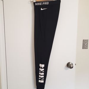 Nike pro workout tights